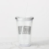 Rising High - Custom Acrylic Tumbler アクリルタンブラー (裏面)