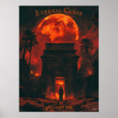 Rising Mummy Halloween – 古代の墓と血の月 ポスター (正面)