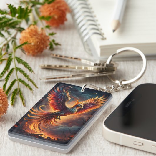 Rising Phoenix キーホルダー (正面右)