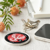 Rising Phoenix – 回復ギフトのマイルストーン キーホルダー (側面)