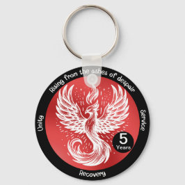 Rising Phoenix – 回復ギフトのマイルストーン キーホルダー