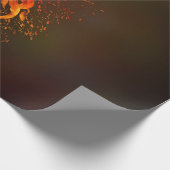 Rising Phoenix Bird/鳥の登り ラッピングペーパー (角)