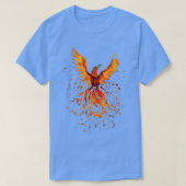 Rising Phoenix Bird Tシャツ (デザイン正面)