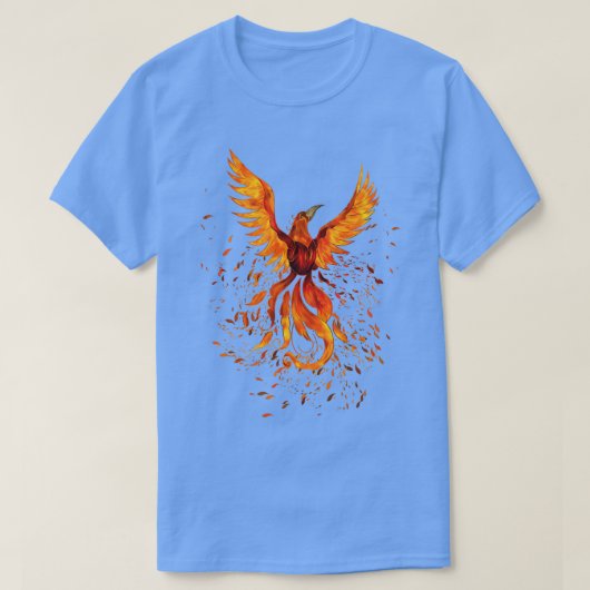 Rising Phoenix Bird Tシャツ (デザイン正面)
