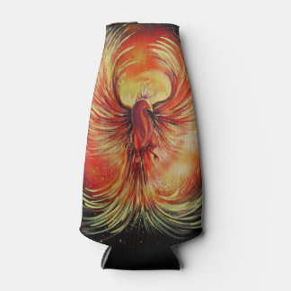 Rising Phoenix Fire Bird Bold Flame Energy ボトルクーラー