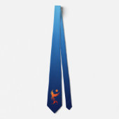 Rising Phoenix in Flames Tie ネクタイ (正面)