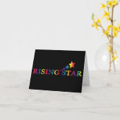 Rising Starノー空白のトカード カード (黄色い花)