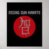 Rising Sun漢字 ポスター (正面)