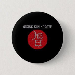 Rising Sun漢字 缶バッジ