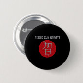Rising Sun漢字 缶バッジ (正面&裏面)