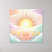 Rising Sun キャンバスプリント (正面)