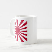 Rising Sun Flag コーヒーマグカップ (正面左)