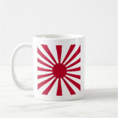 Rising Sun Flag コーヒーマグカップ (左)