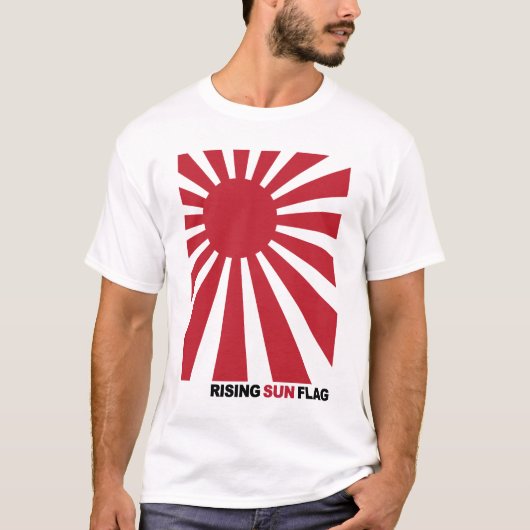 RISING SUN FLAG / 旭日旗 Tシャツ (正面)