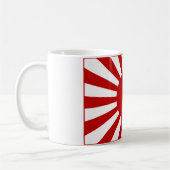 Rising Sun Flag 3 コーヒーマグカップ (左)