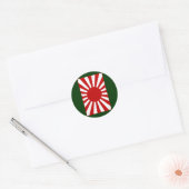 Rising Sun Flag 4 ラウンドシール (封筒)