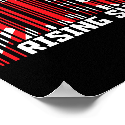 Rising Sun Karate Rcode  ポスター (角)
