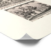 Rising Sun, MDパノラママップ – 1907 ポスター (角)