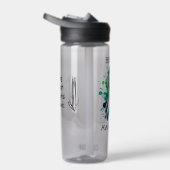 Rising through the highs and lows | Bipolar Aware ウォーターボトル (右面)