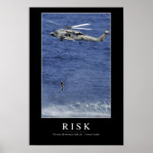 Risk: Inspirational Quote 1 ポスター (正面)