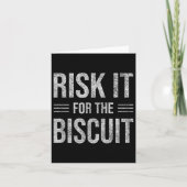 Risk It For The Biscuit Motivation カード (正面)
