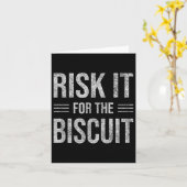 Risk It For The Biscuit Motivation カード (黄色い花)