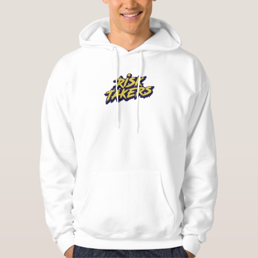 "Risk Takers" グラフィティ ストリートアート パーカ (正面)