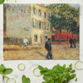 Rispal Restaurant at Asnieres by Vincent van ゴッホ キッチンタオル (折り畳み)
