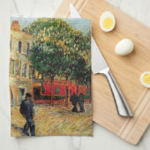 Rispal Restaurant at Asnieres by Vincent van ゴッホ キッチンタオル (四つ折り)