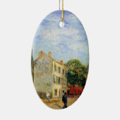 Rispal Restaurant at Asnieres by Vincent van ゴッホ セラミックオーナメント (右)