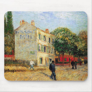 Rispal Restaurant at Asnieres by Vincent van ゴッホ マウスパッド