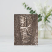 Risqueヴィンテージ写真 ポストカード (スタンド正面)