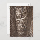 Risqueヴィンテージ写真 ポストカード (正面/裏面)