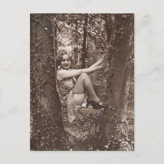Risqueヴィンテージ写真 ポストカード