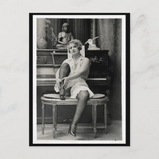 Risqueヴィンテージ写真 ポストカード