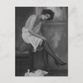 Risqueヴィンテージ写真 ポストカード (正面)