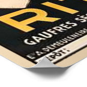 Rita Biscuits Vintage Ad ポスター (角)