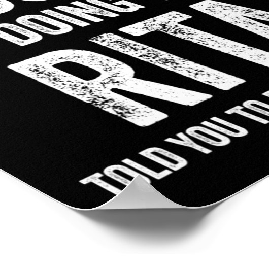 Rita If At First You Dont Succeed Try Doing What ポスター (角)