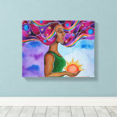 Rita Loydによって2に権限を付与 キャンバスプリント (インサイチュ (ウッドフロア))