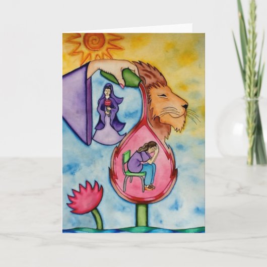 Rita Loydによる勇気、癒し、強さ カード (正面)