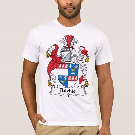 Ritchieの家紋 Tシャツ (正面)