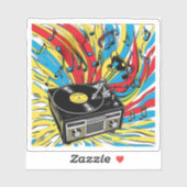 Ritmo Retro – Tocadiscos de los 80 シール (シート)