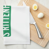 Rittenhouseスクエア、フィラデルヒィアのPAの道路標識 キッチンタオル (四つ折り)