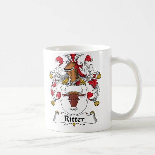 Ritterの家紋 コーヒーマグカップ (右)
