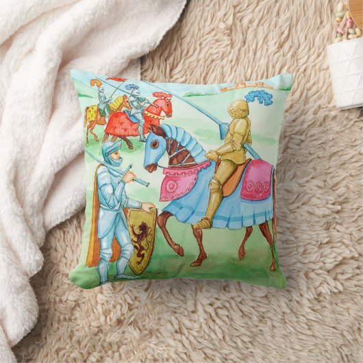 Ritter in Rüstung クッション (ブランケット)