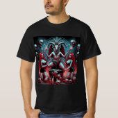 Ritual de la Oscuridad: Baphomet en el Altar Tシャツ (正面)