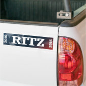 Ritz -グレンダRitz 2016年 バンパーステッカー (トラック上)
