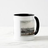 rivの反対側から取られるリヴァプール マグカップ (正面右)