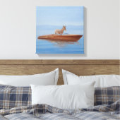 Riva 2010のロバ キャンバスプリント (インサイチュ (寝室))