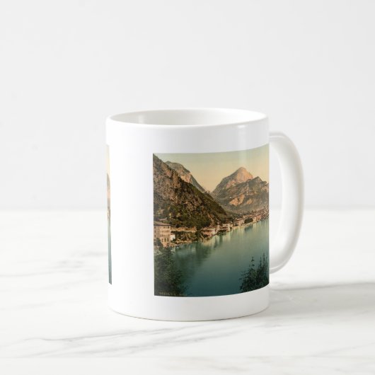 Riva del Garda IのTrentino ALTOアディジェ川、イタリア コーヒーマグカップ (正面右)